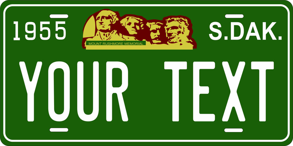 South Dakota 1955 License Plate Personalized Novelty Fun Car Bike Motorcycle