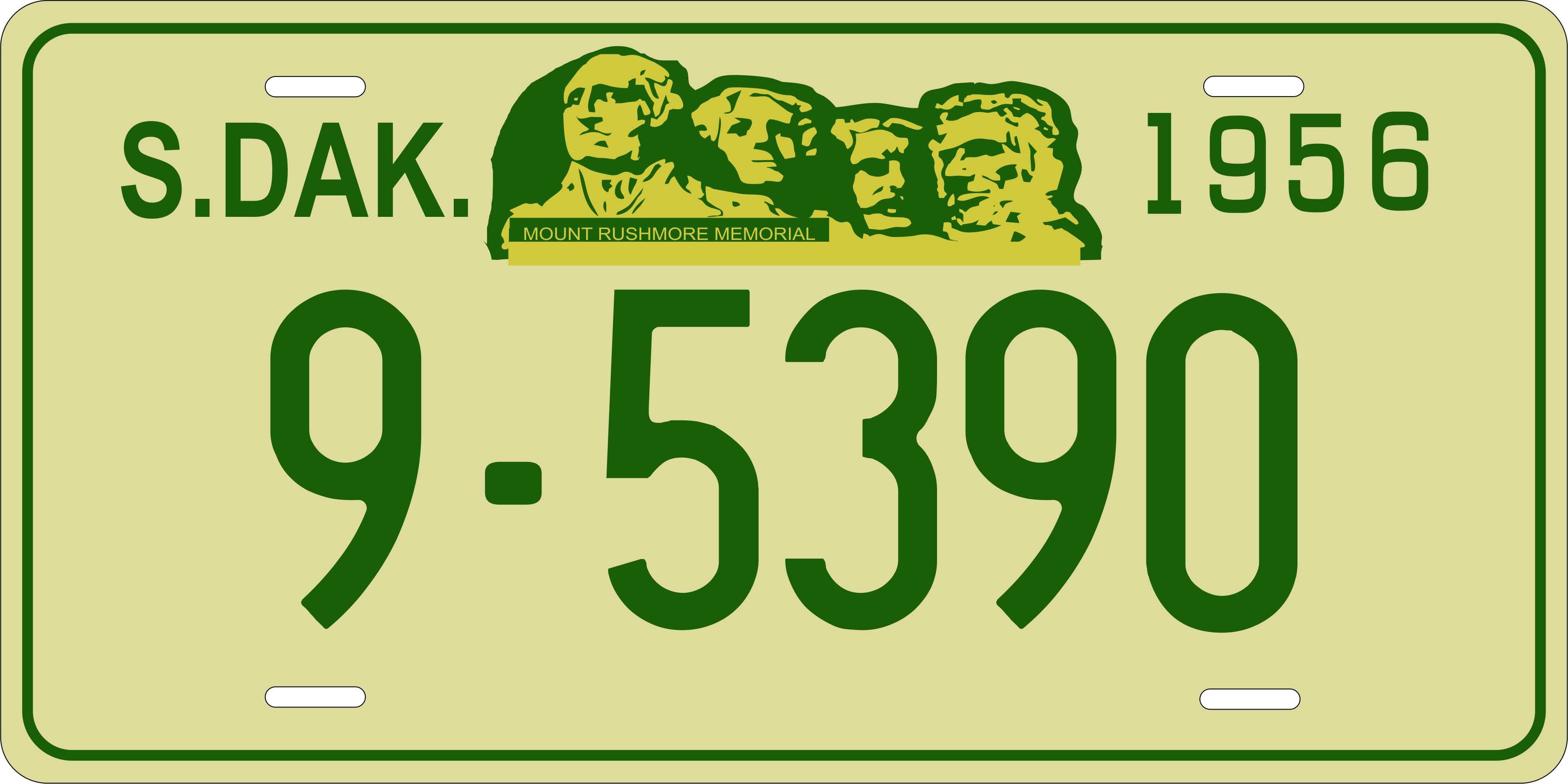 South Dakota 1961 License Plate Personalized Novelty Fun Car Bike Motorcycle