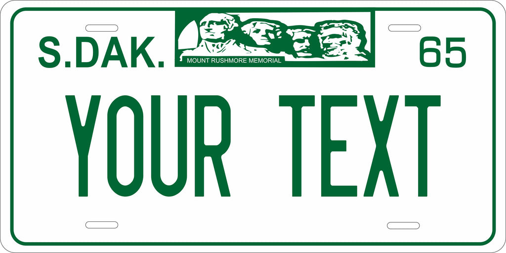 South Dakota 1965 License Plate Personalized Novelty Fun Car Bike Motorcycle