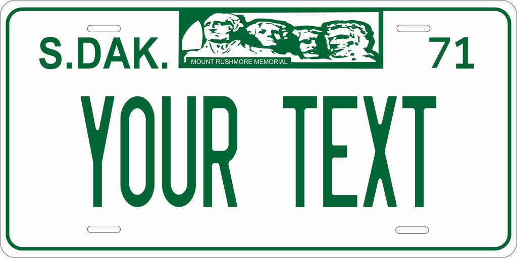 South Dakota 1971 License Plate Personalized Novelty Fun Car Bike Motorcycle