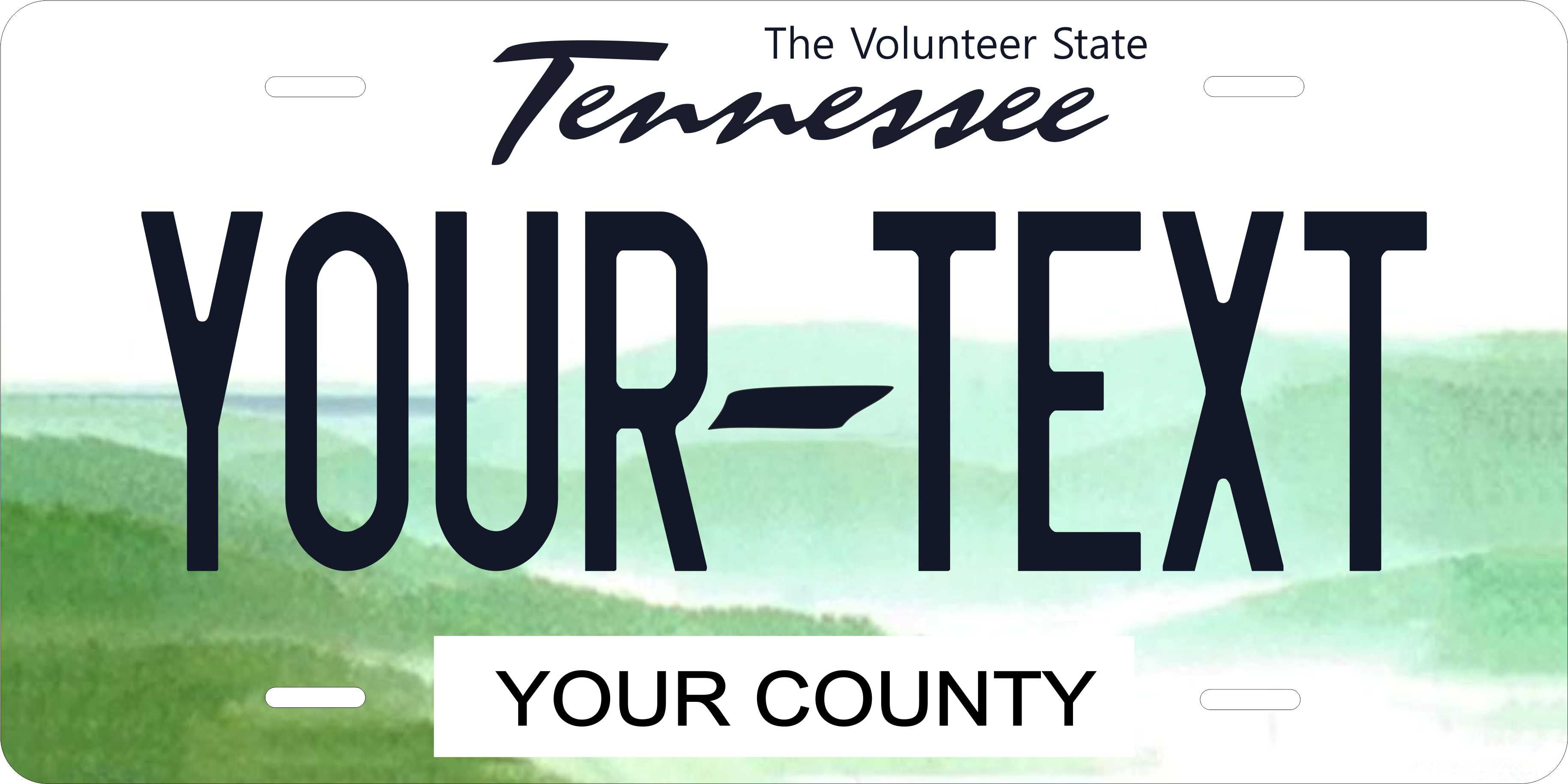 Tennessee 2006 License Plate Personalized Novelty Fun Car Bike Motorcycle