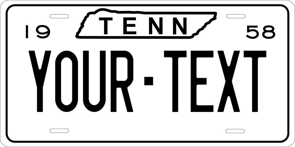 Tennessee 1958 License Plate Personalized Novelty Fun Car Bike Motorcycle