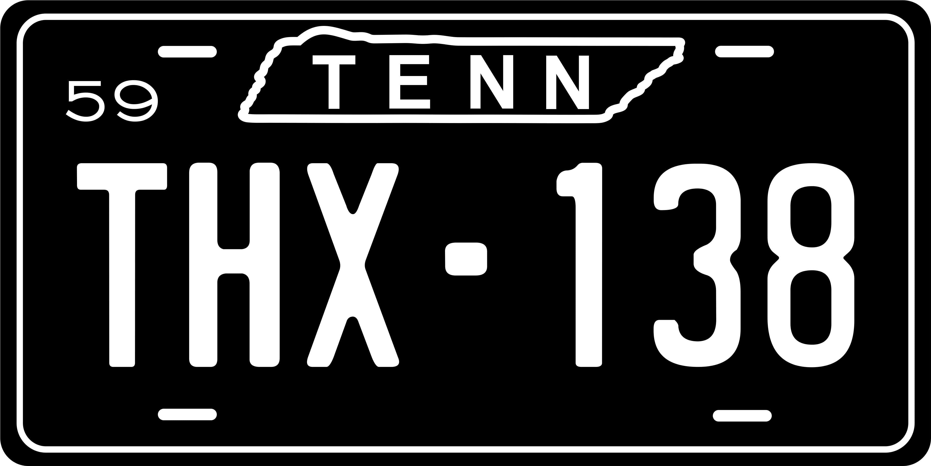 Tennessee 1959 License Plate Personalized Novelty Fun Car Bike Motorcycle