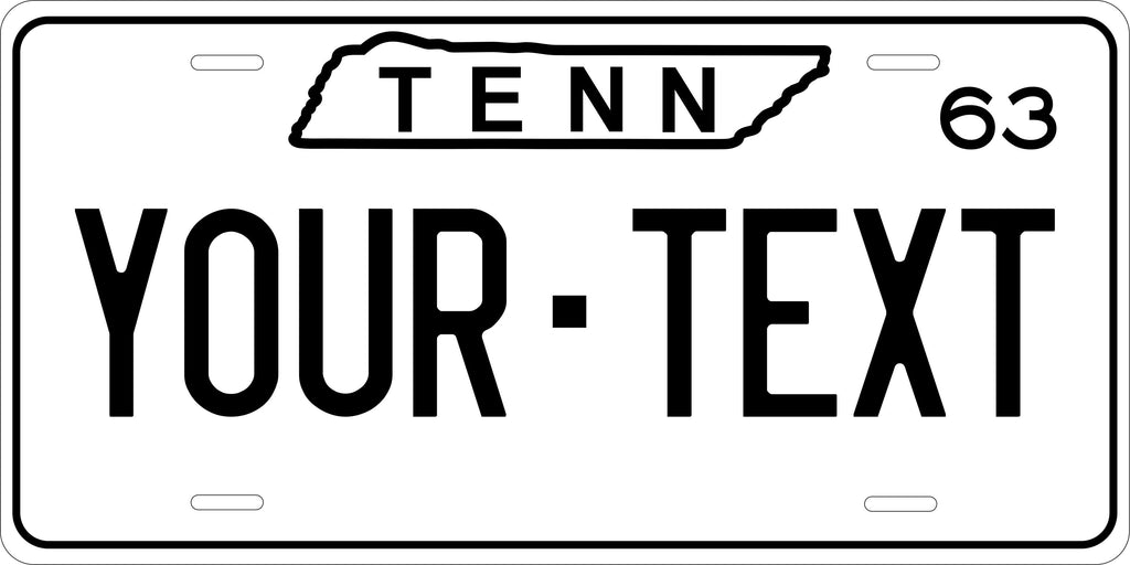 Tennessee 1963 License Plate Personalized Novelty Fun Car Bike Motorcycle