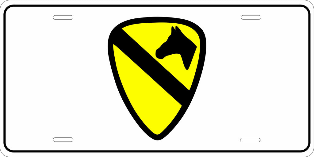 1st Cav Army Military License Plate personalized Novelty Fun Car Bike Motorcycle