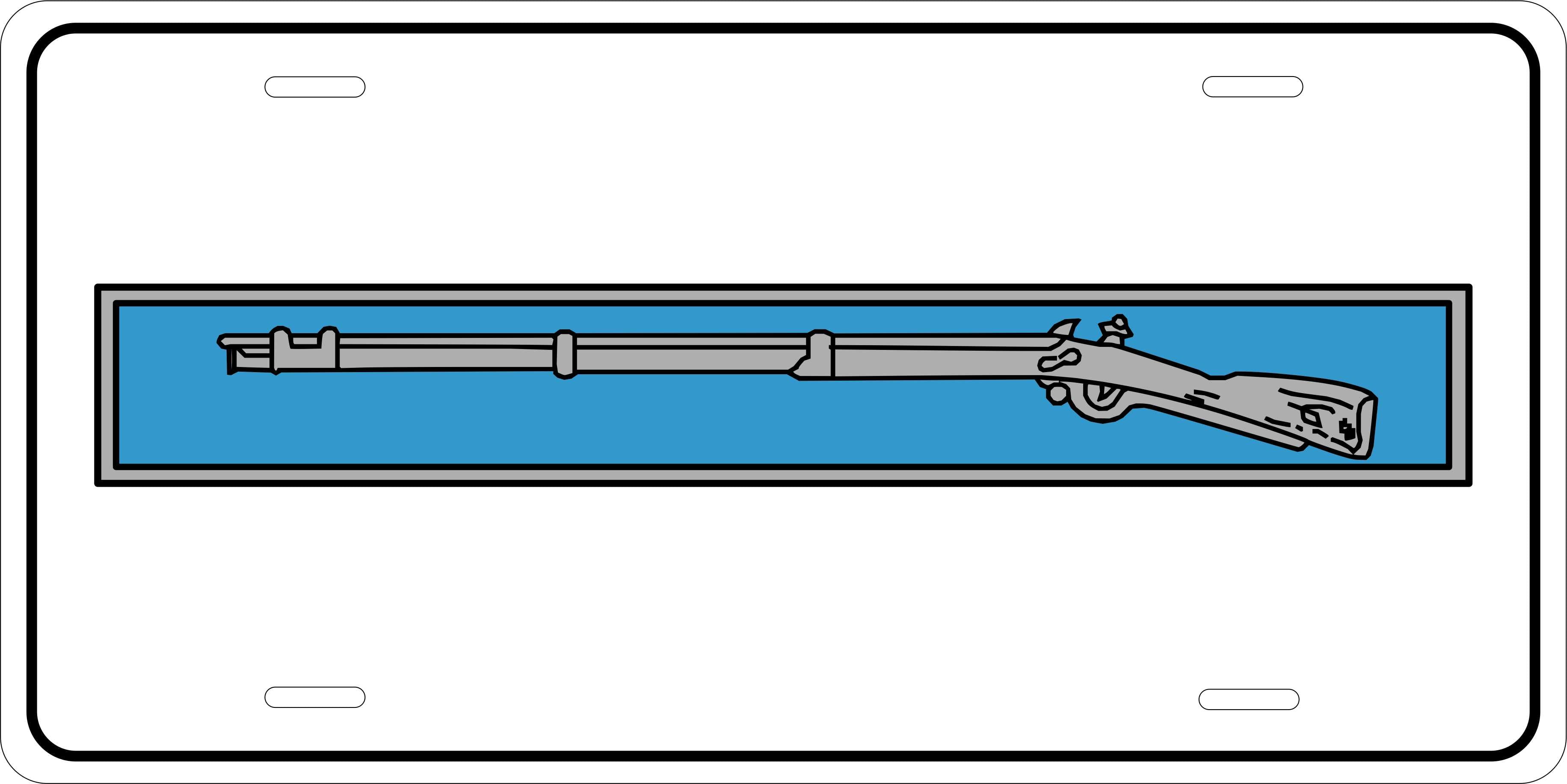 Expert Infantryman Badge Army Military License Plate personalized Novelty Fun Car Bike Motorcycle