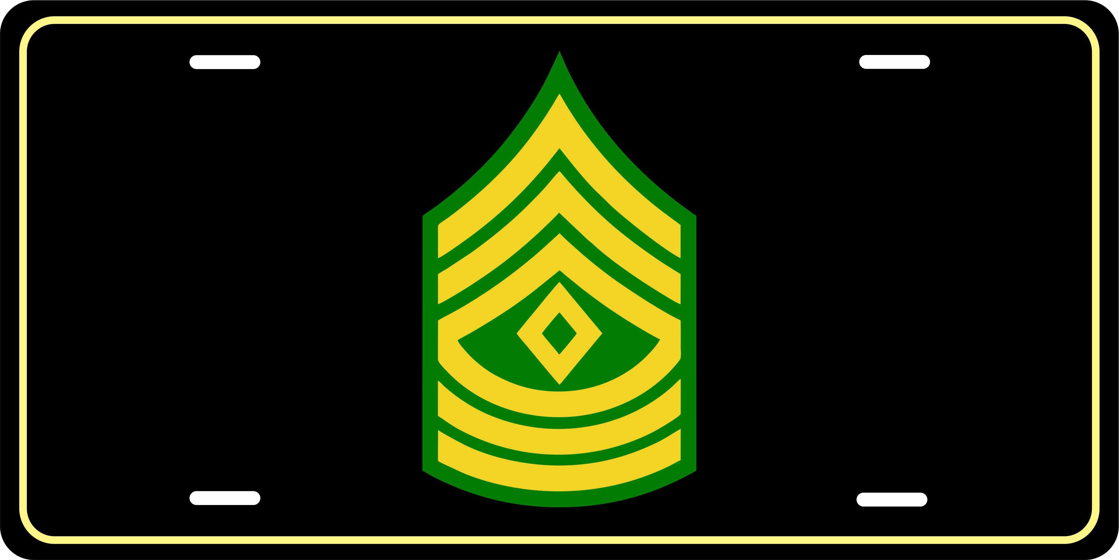 1SG E8 Army Military License Plate personalized Novelty Fun Car Bike Motorcycle