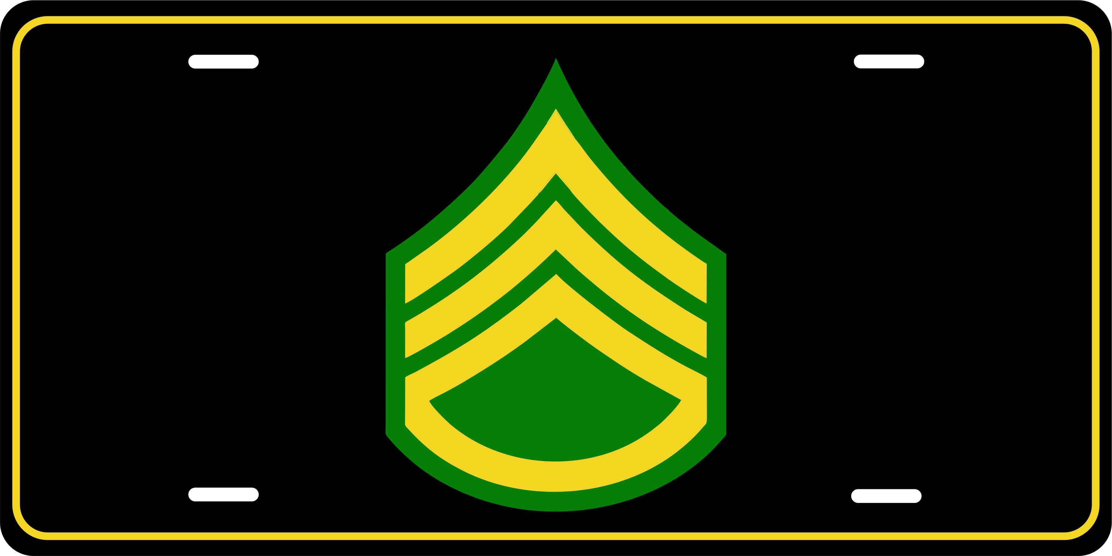 Staff Sergeant E6 Army Military License Plate personalized Novelty Fun Car Bike Motorcycle