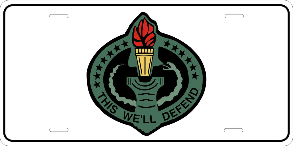 Drill Sergeant Badge Army Military License Plate personalized Novelty Fun Car Bike Motorcycle