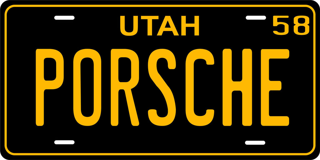 Utah 1958 License Plate Personalized Novelty Fun Car Bike Motorcycle