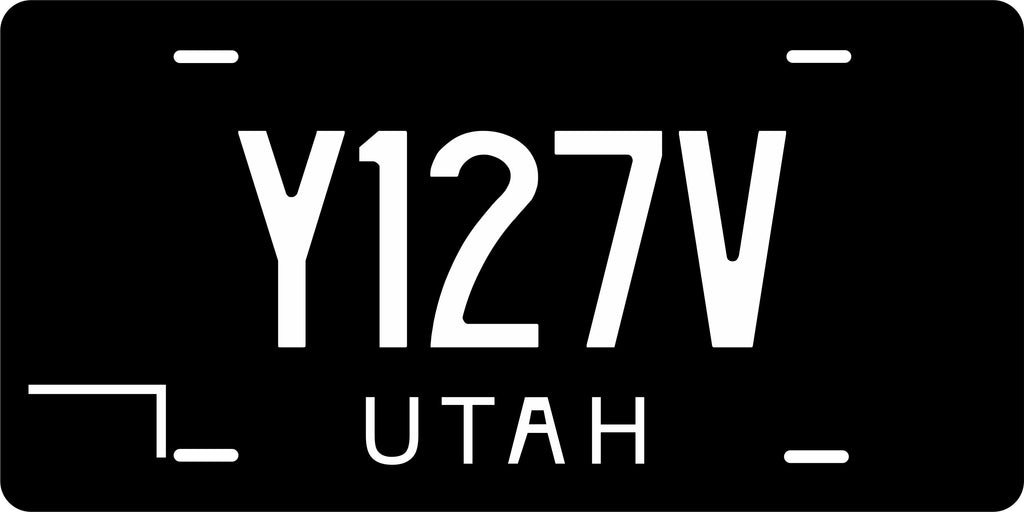 Utah 1968-72 License Plate Personalized Novelty Fun Car Bike Motorcycle