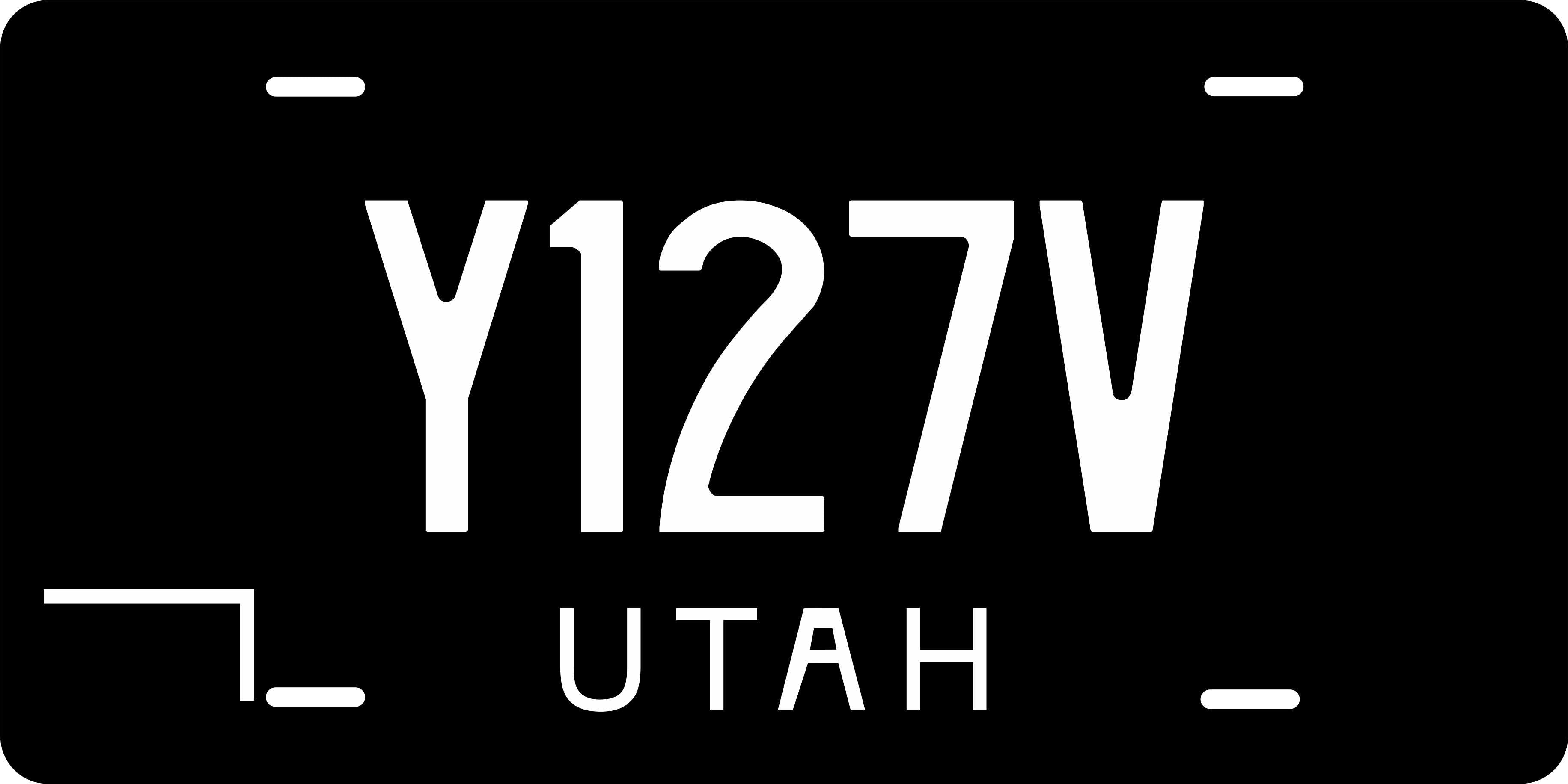 Utah 1968-72 License Plate Personalized Novelty Fun Car Bike Motorcycle