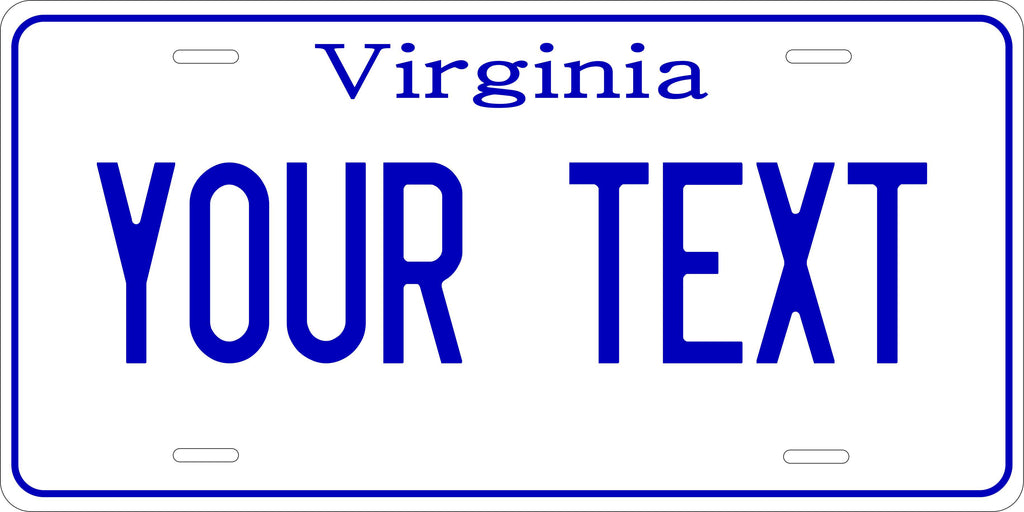 Virginia State 1980 License Plate Personalized Novelty Fun Car Bike Motorcycle