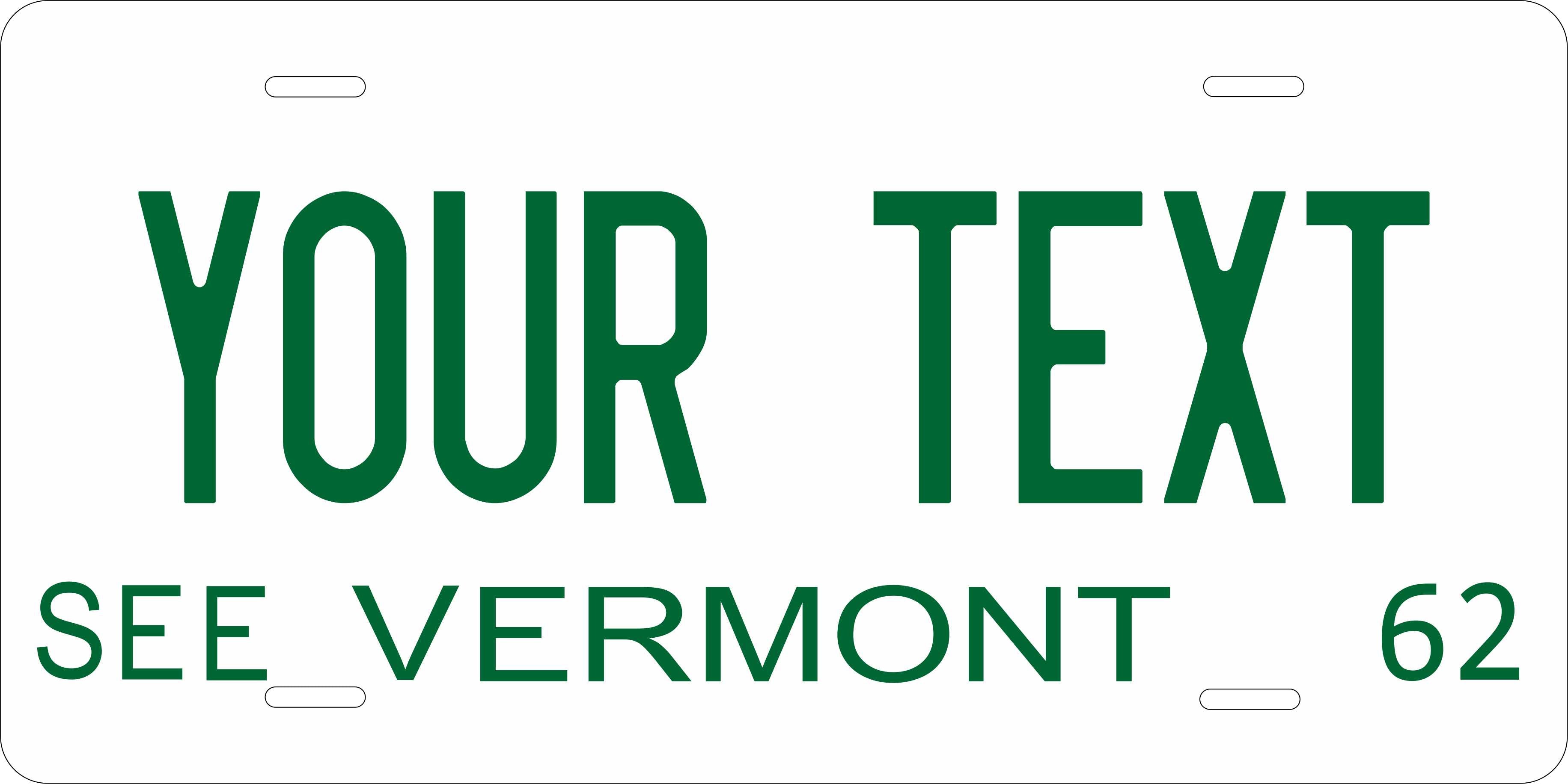 Vermont 1962 License Plate Yellow personalized Novelty Fun Car Bike Motorcycle