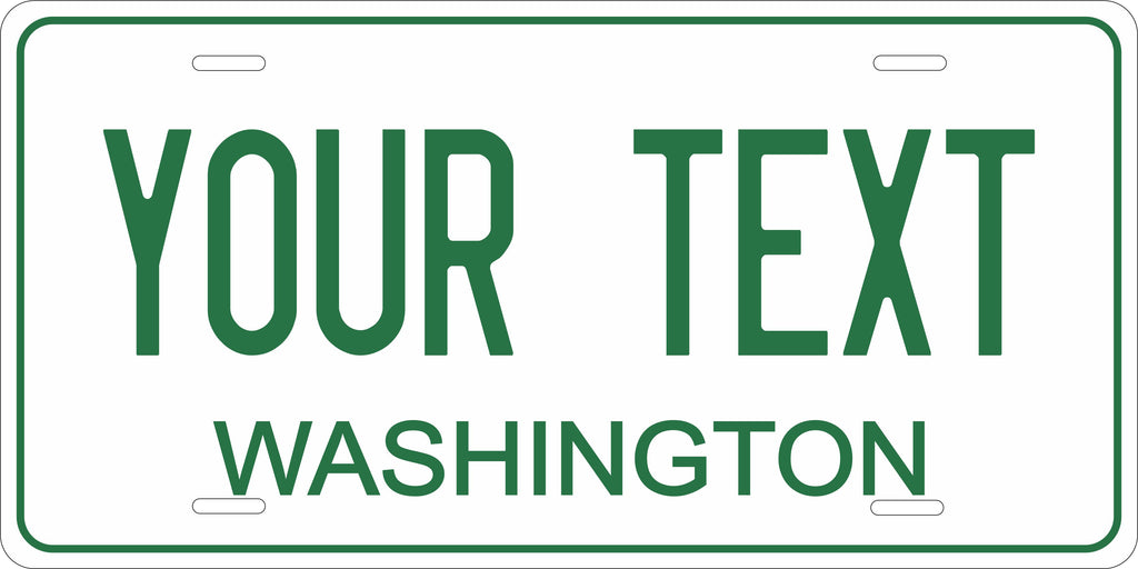 Washington State 1965 License Plate Personalized Novelty Fun Car Bike Motorcycle