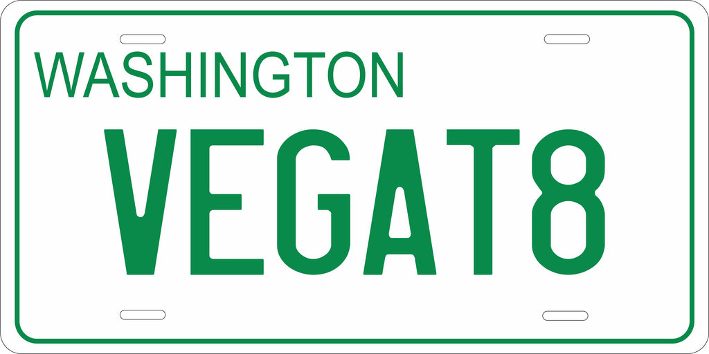 Washington State 1968 License Plate Personalized Novelty Fun Car Bike Motorcycle