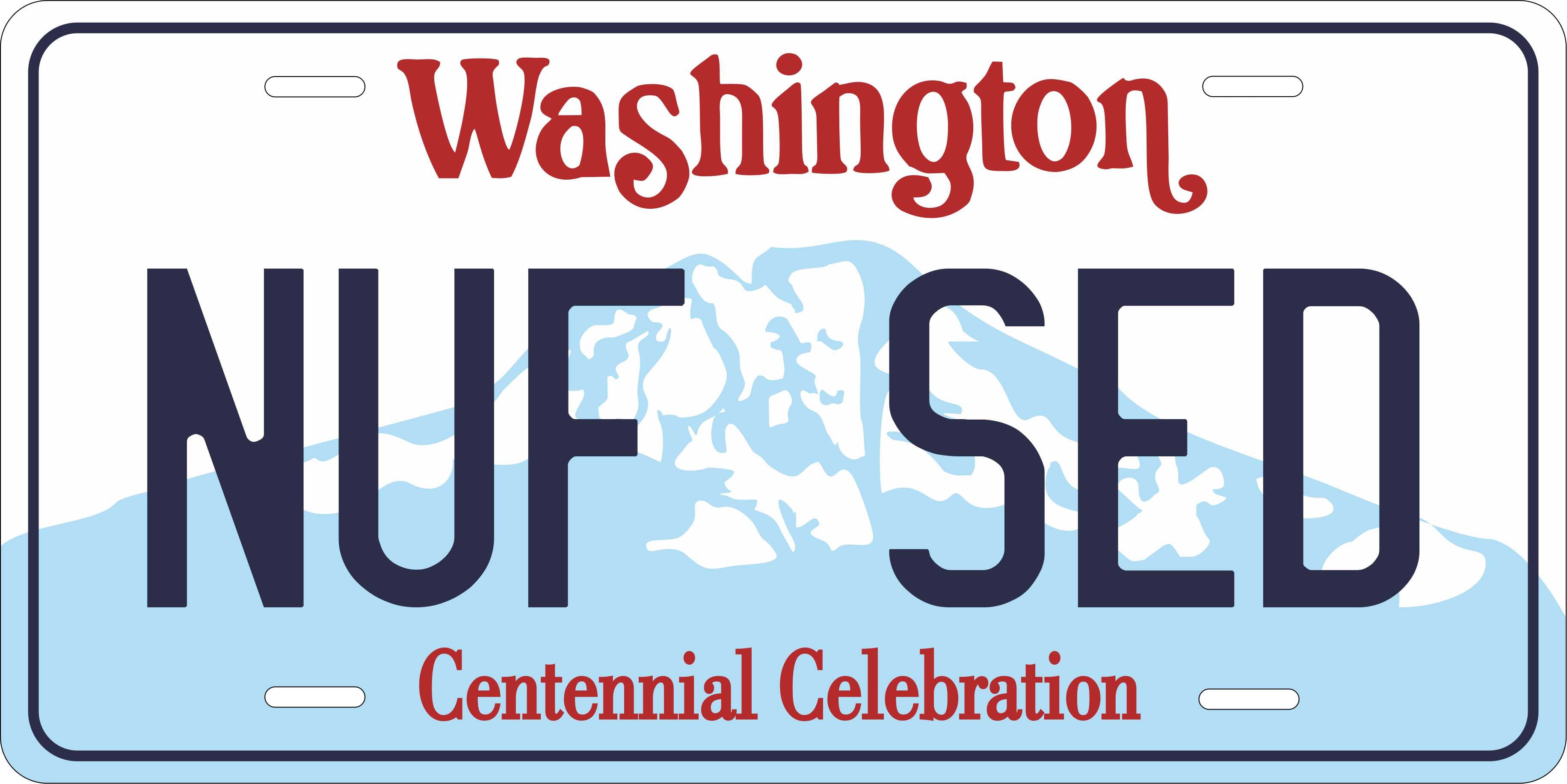 Washington State 1987 License Plate Personalized Novelty Fun Car Bike Motorcycle