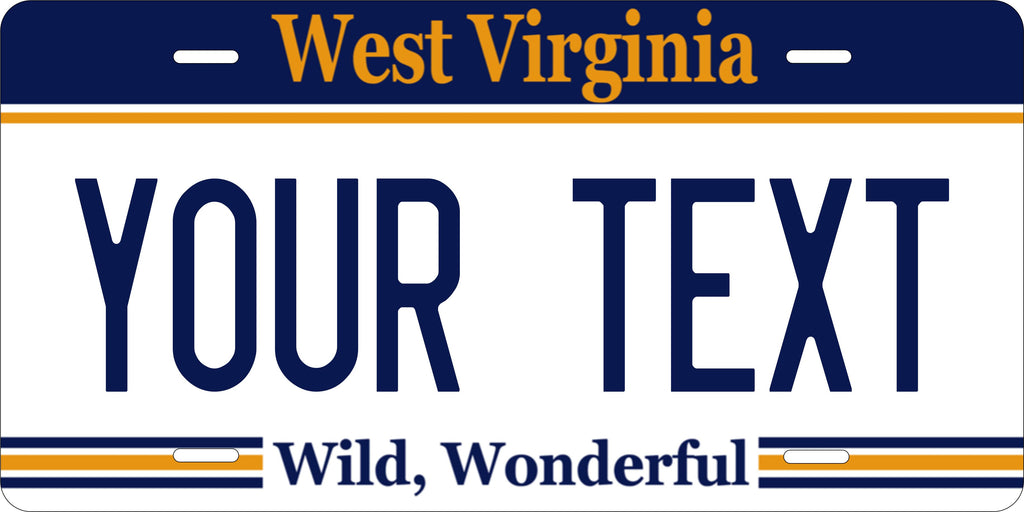 West Virginia 1995 License Plate Personalized Novelty Fun Car Bike Motorcycle