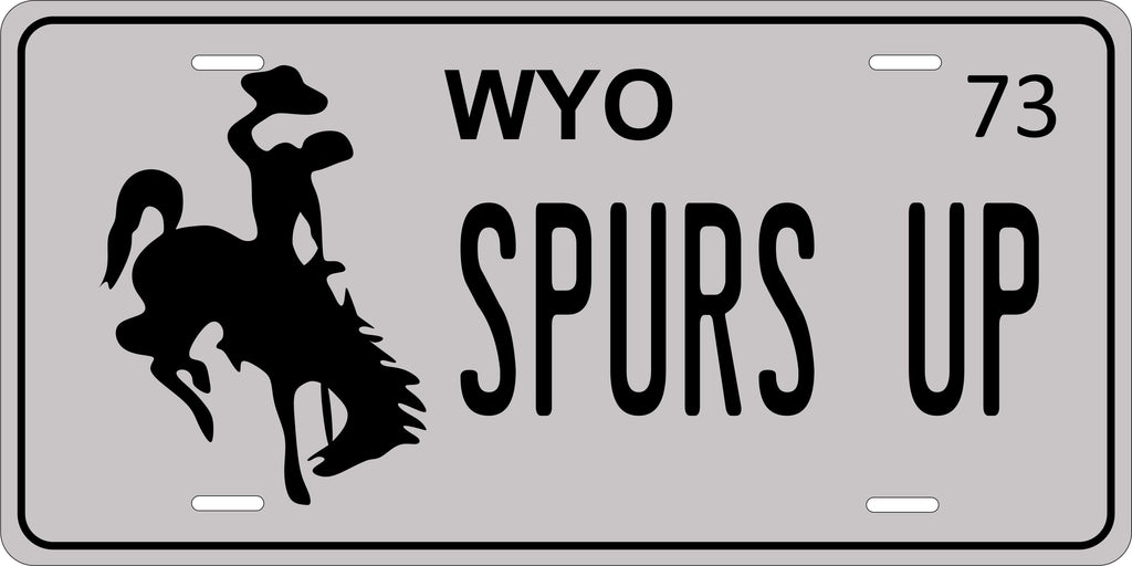 Wyoming 1973 License Plate Yellow personalized Novelty Fun Car Bike Motorcycle