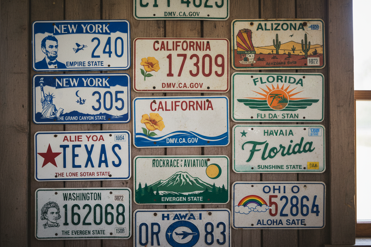state license plates
