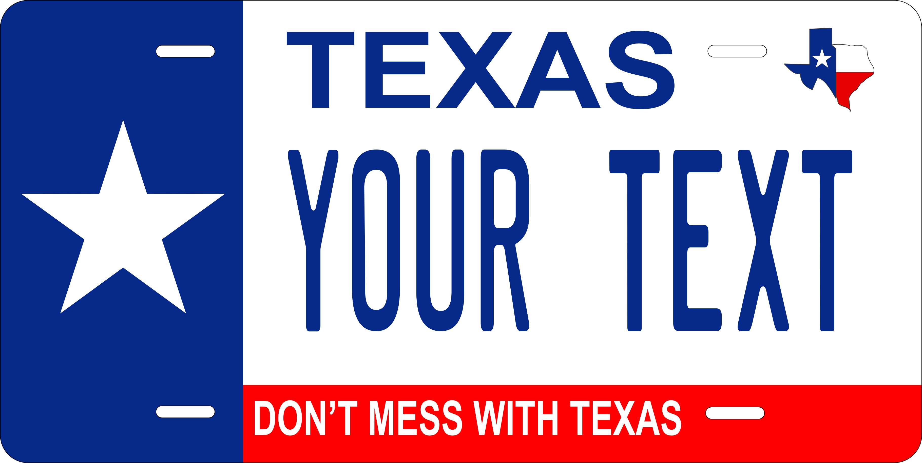 Texas Flag Don’t Mess With Texas | Photo Zone